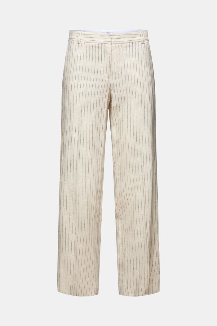 Pants woven, CREAM BEIGE, detail image number 7